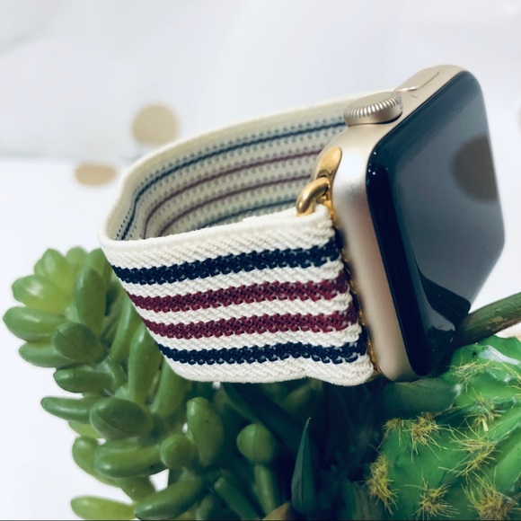 {BELLE} Apple Watch Band / elastic striped - Picture 4 of 8